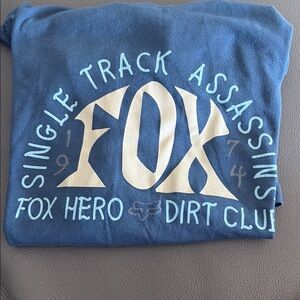 Fox Blue Graphic T-Shirt